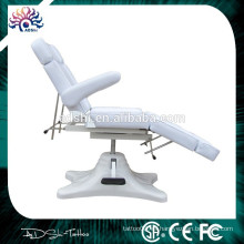 Cama multi-funcional ajustable del tatuaje de la alta calidad cama hidráulica facial de la tabla del balneario silla del salón del tatuaje